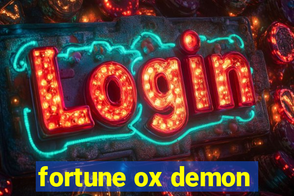 fortune ox demon